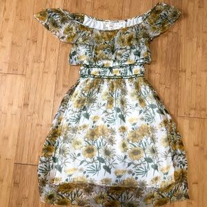 Studio M Sunflower Silk Dress